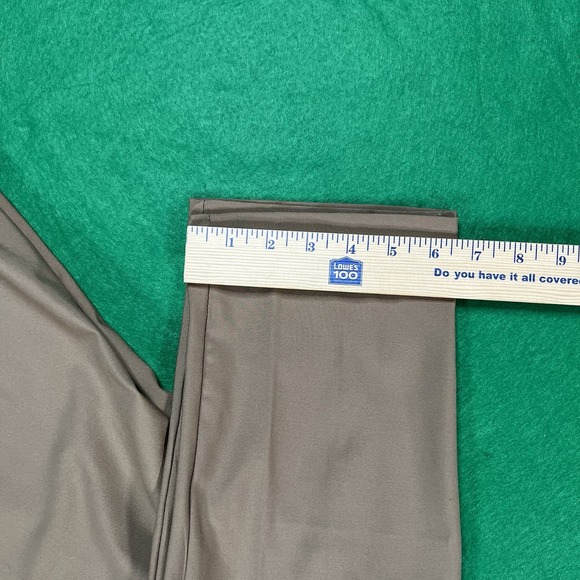 Apana Tech Pants Men's Large 36 Cub Brown Standard Fit Moisture Wicking Stretch - Picture 2 of 9